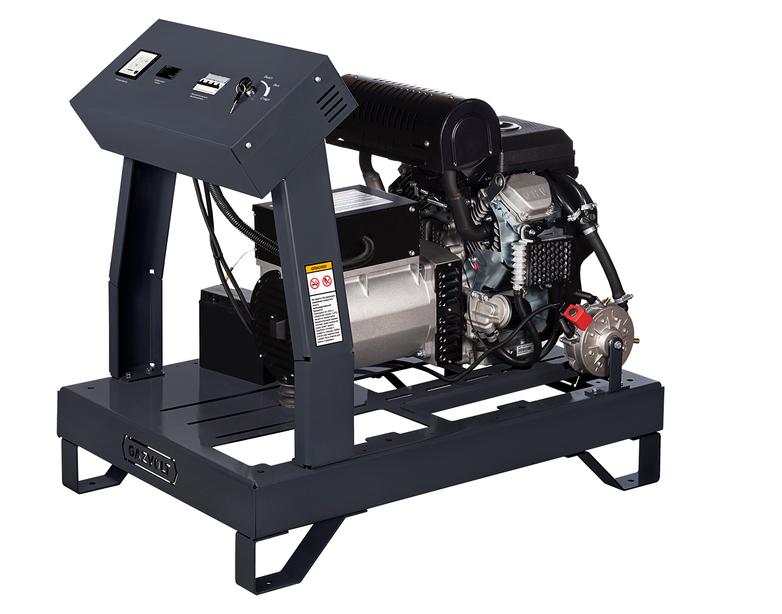 Gazvolt Pro 12000 ТB 08 Газовый генератор (на платформе)