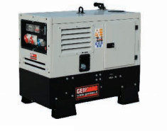 GENMAC Urban RG12000LSM дизельный генератор в шумозащитном кожухе