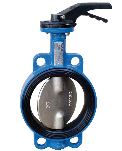 Tecofi DN 125 PN 16  Затвор дисковый межфланцевый с диском из чугуна VPI4448-02EP0125