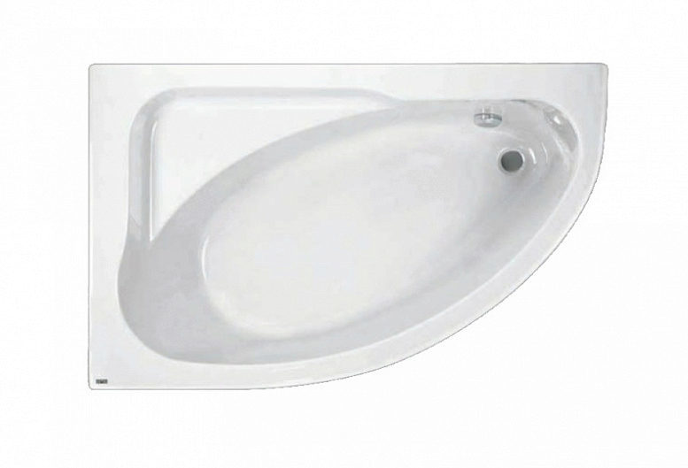 Jika 2366400000001 ванна SPIRIT акр прав/163x104/ (бел.), без монт.комплекта