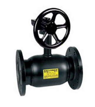 Broen Ballomax DN 200 PN 16 Шаровой стальной кран фланец/фланец, с ИСО-фланцем КШТ 61.103.200.Б