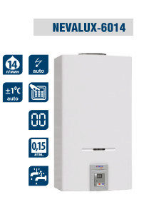 Газовый проточный водонагреватель NEVA LUX-6014