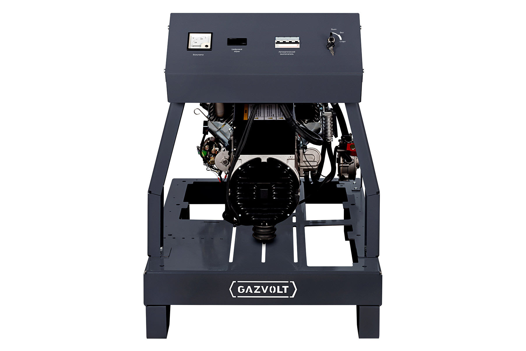 Gazvolt Pro 10000 ТB 07 Газовый генератор (на платформе)