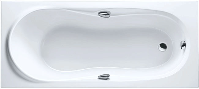 Excellent ELEGANCE 170 с ручками акриловая ванна 1700x750 WAEX.ELE17WH
