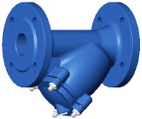 Tecofi DN 125 PN 16 Фильтр сетчатый наклонный фланцевый F3240N-0125