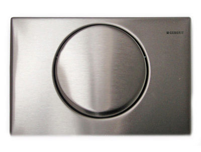 Geberit Delta15 Клавиша к UP172/182 нерж.сталь 115.101.00.1