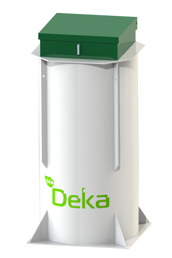 Deka BioDeka-8 C-1800 Автономная канализация с самотеч. отводом оч.ст