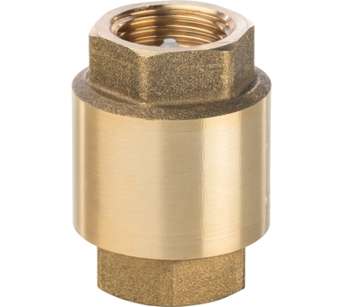 STOUT 1/2" Клапан обратный пружинный муфт. с пласт. седлом SVC-0002-000015
