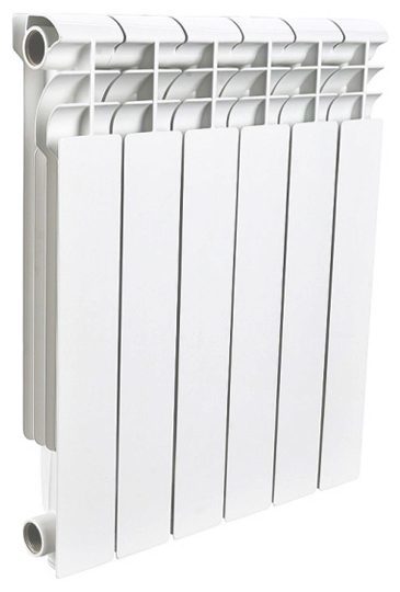 ROMMER Profi BM 350 (BI350-80-80-130) 1 секция радиатор биметаллический (RAL9016) 86628