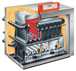 Газовый напольный котел Viessmann Vitogas 100 KW5 GS1D144