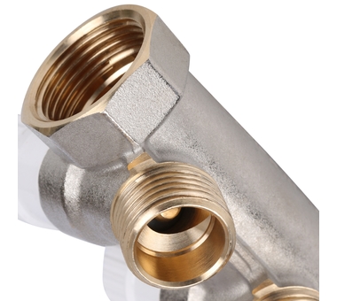 STOUT Коллектор распределительный 3/4", 2 отвода 1/2" SMB 6851 341202