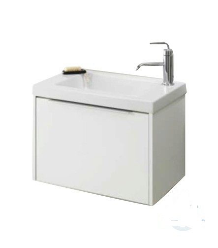 Jacob Delafon XS Мебель для керамической раковниы, белый лак 590х400х346 мм (EB466-J5)