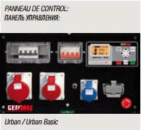 GENMAC Urban G15000LSM дизельный генератор в шумозащитном кожухе