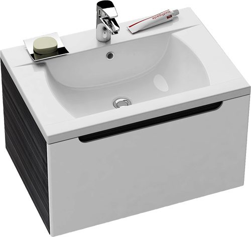 Ravak Classic SD-700 Тумба под умывальник оникс/белая X000000244