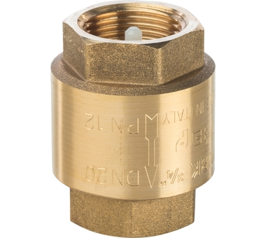 STOUT 3/4" Клапан обратный пружинный муфт. с пласт. седлом SVC-0002-000020