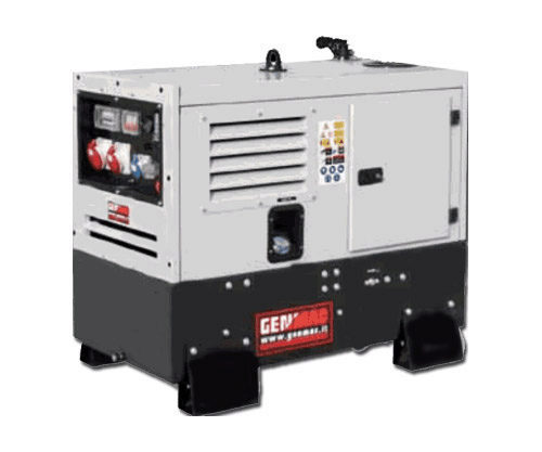 GENMAC Urban G17000LSM дизельный генератор в шумозащитном кожухе