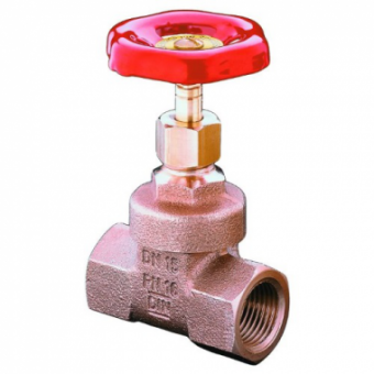 Oventrop DIN 3352 задвижка муфтовая Ду20, R 3/4"ВР,бронза. Арт 1043006