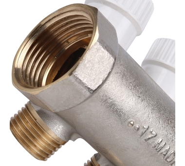 STOUT Коллектор распределительный 1", 3 отвода 1/2" SMB 6851 011203