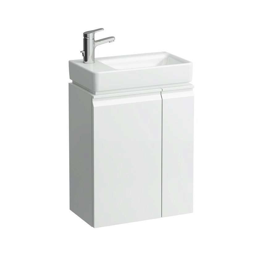 Тумба для раковины Laufen Pro 48x28 см полка справа белый 4.8300.1.095.463.1