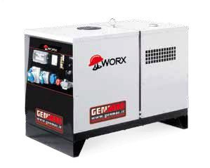GENMAC Daily RG6000LSM дизельный генератор в шумозащитном кожухе