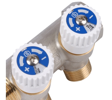 STOUT Коллектор распределительный 3/4", 2 отвода 1/2" SMB 6851 341202