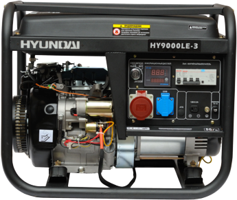Генератор бензиновый HYUNDAI HY9000LE-3 6 кВт