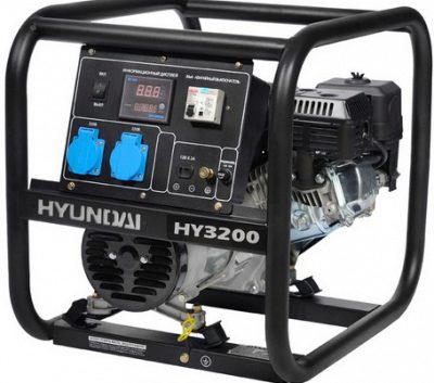 Генератор бензиновый HYUNDAI HY3200 2.5 кВт