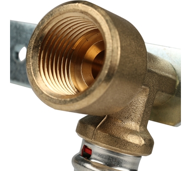 STOUT Настенный комплект для смесителя 1/2"x16 для метал.труб прессовой SFP-0013-001216