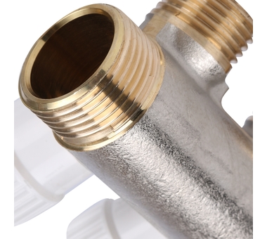 STOUT Коллектор распределительный 3/4", 4 отвода 1/2" SMB 6851 341204