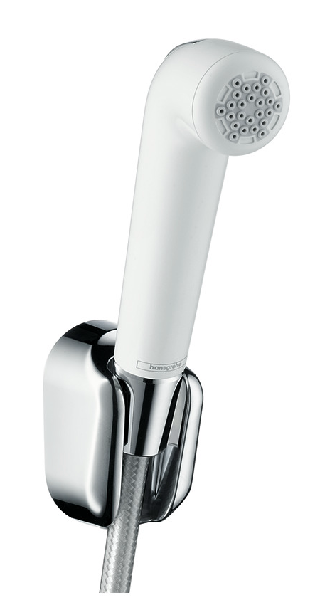 Hansgrohe гигиенический душ со шлангом 125 см и держателем 32127000