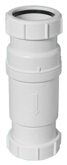 McAlpine Самозакрывающийся сливной клапан ("сухой" сифон) MRNRV50C-PB