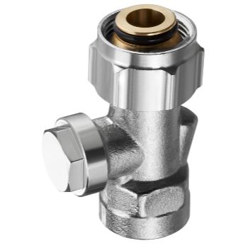 Oventrop "Combi 3" вентиль на обр. подводку 3/4НГ x 1/2"ВР, для рад.вент.Арт 1016166