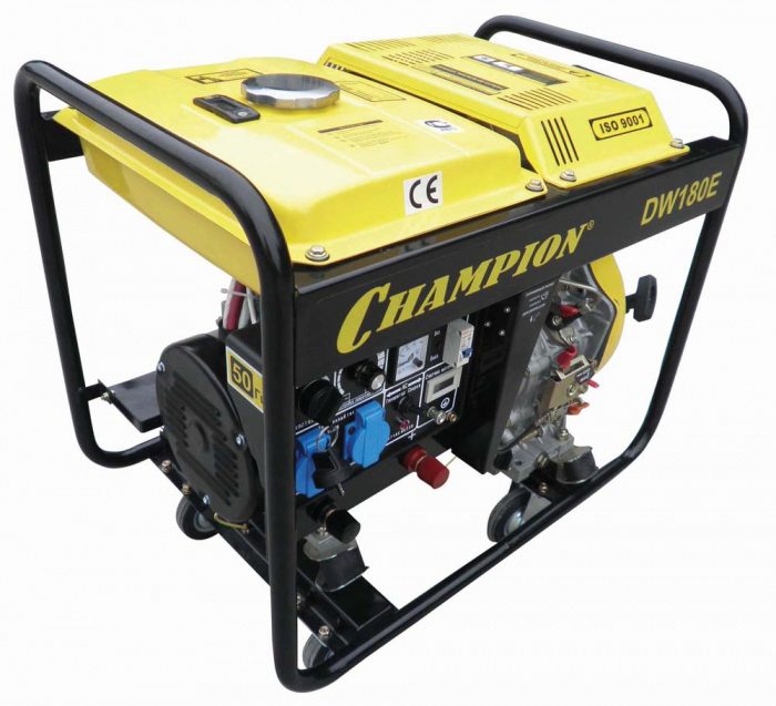 Champion DW180E Сварочный дизельный генератор открытого типа