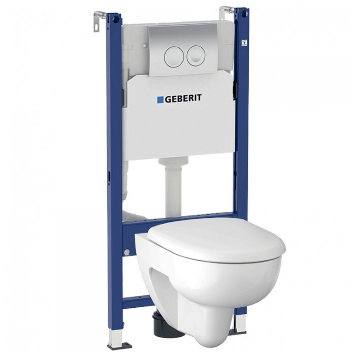 Geberit Renova 500.124.21.R Унитаз с инсталляцией подвесной, с горизон. выпуском