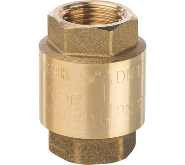 STOUT 1/2" Клапан обратный пружинный муфт. с пласт. седлом SVC-0002-000015