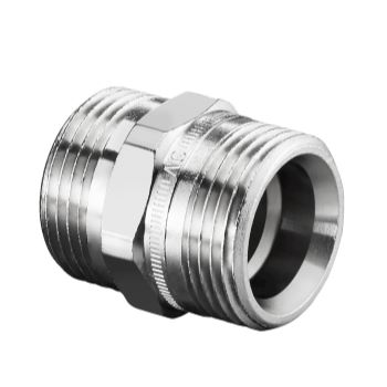 Oventrop R двойной ниппель  3/4"НР * G 3/4"НР, из латуни, никелир.Арт 1028263