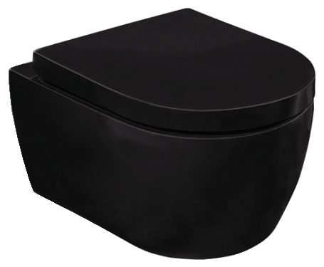 SSWW CT2037V (NC4411) black подвесной унитаз