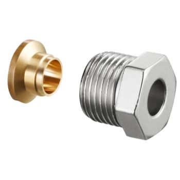 Oventrop Ofix CEP присоед. набор со стяж. кольцом для ВР 1/2"x12.Арт 1027153