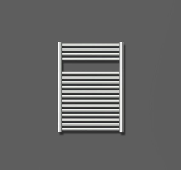 Zehnder Toga TEC-120-050/DD Chrome Полотенцесушитель из нержав. стали, электр.