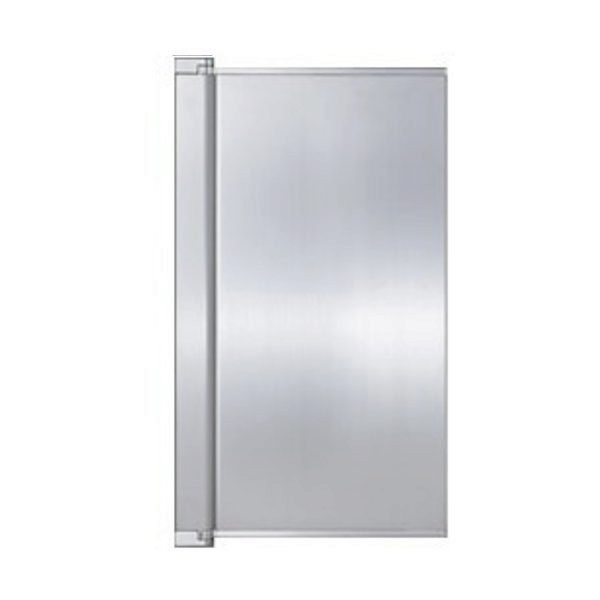 Полотенцесушитель алюминий, Ral 9007 Zehnder Planus PLNS-1-AL/P