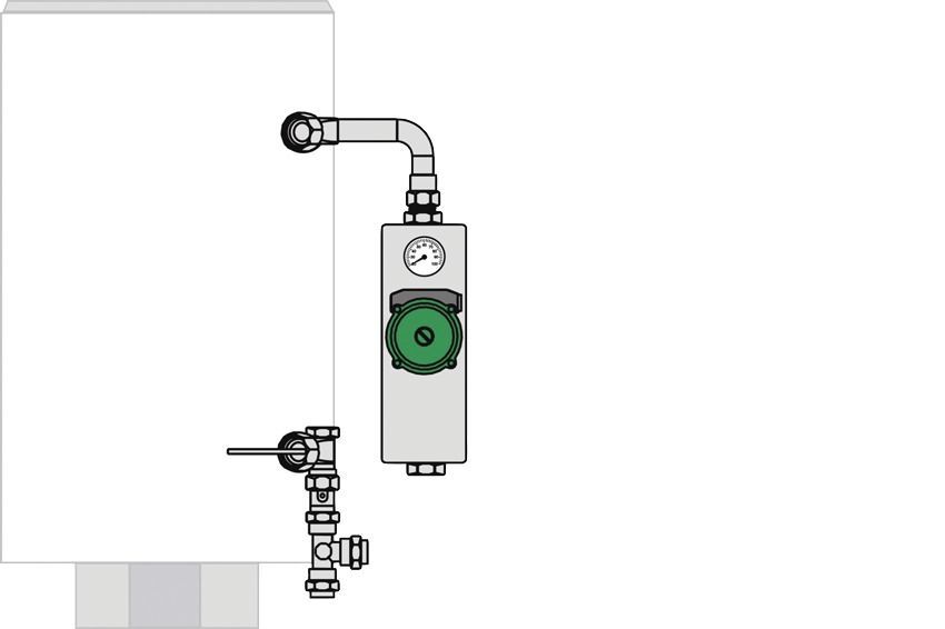 Stiebel Eltron WPKI-P Компактный арматурный блок