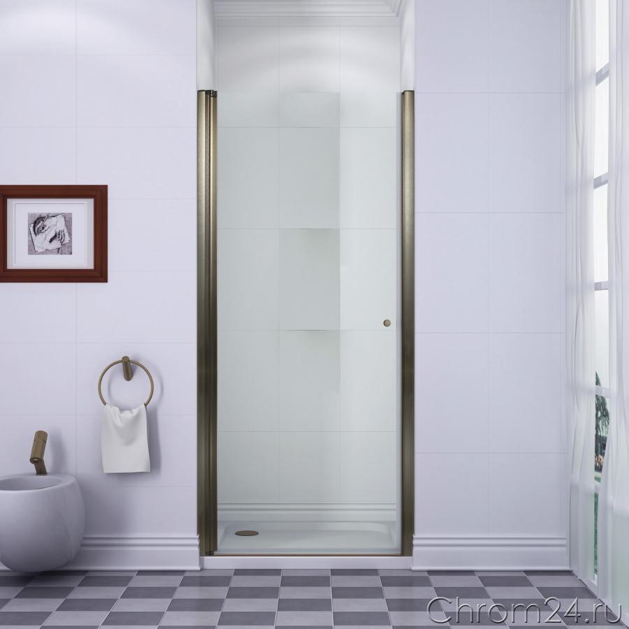 Cezares Pordenone B1 (70см) (правая), Душевая дверь, текстурное стекло