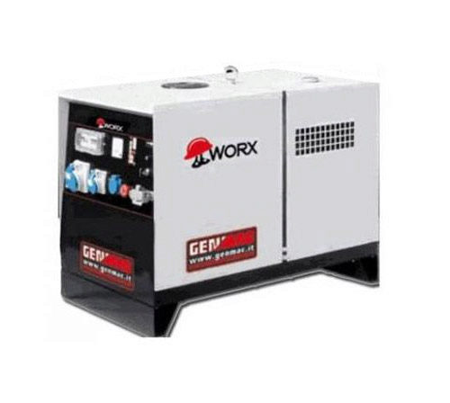 GENMAC Daily RG9000LSM дизельный генератор в шумозащитном кожухе