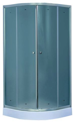 Timo BIONA LUX TL-1101 fabric glass душевой угол 1000x1000x2000