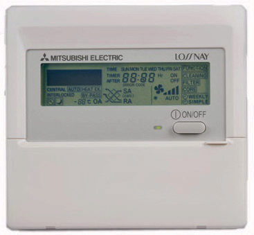 Mitsubishi Electric PZ-60DR-E Проводной пульт