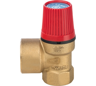 STOUT Клапан предохранительный 15 x 1/2 SVS-0001-001515