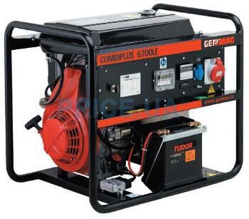 GENMAC Combiplus 3700LE дизельный генератор на рампе