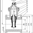 Tecofi DN50 PN10/16 Задвижка с обрезиненным клином VOC4241C-00EP0050