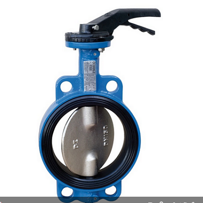 Tecofi DN 150 PN16 диск CF8M Затвор дисковый межфланцевый VPI4449-02EP0150