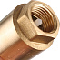 STOUT 1/2" Клапан обратный пружинный муфт. с пласт. седлом SVC-0012-000015